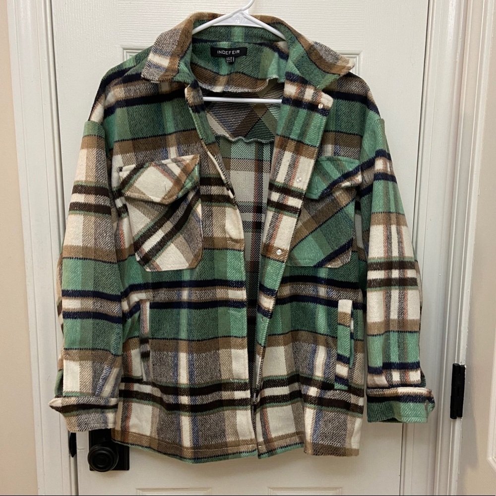 Amazon Plaid Shacket